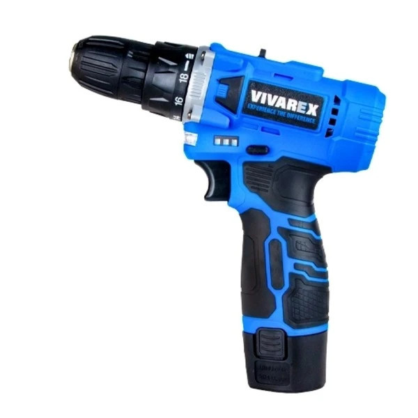 دریل شارژی ویوارکس مدل VR1215V ظرفیت ۱۲ ولت با ۲ باتری اتوماتیک