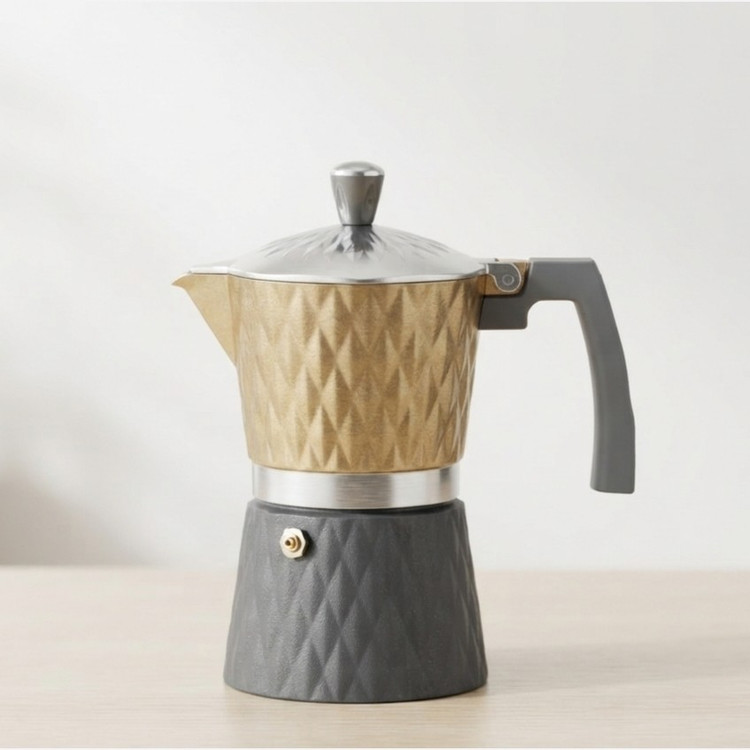 موکاپ قهوه جوش دو رنگ